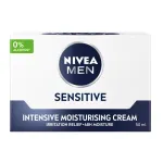 Raminamasis drėkinamasis veido kremas Nivea Men Sensitive, 50 ml