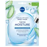Lak&scaron;tinė veido kaukė su drėkinamuoju serumu Nivea Skin Moisture