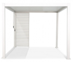 Žaliuzės pavėsinei Pergola Premium White, 93 cm