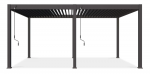 Pavėsinė Pergola DELUXE 370x538 cm,  Antracito