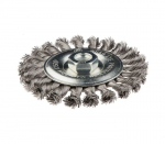 Plieninis &scaron;lifavimo &scaron;epetys GRAPHITE, 125 mm, M14, plok&scaron;čias, sukto plauko