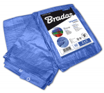 Sustiprintas tentas Bradas Blue, 8 x 12 m, 60 g/m&sup2;