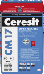 Plytelių klijai CERESIT CM17 SUPER FLEXIBLE, elastingi, 25 kg