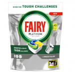 Automatinių indaplovių kapsulės FAIRY Platinum Lemon, 45vnt