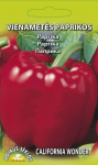 Raudonųjų paprikų CALIFORNIA WONDER sėklos, 0,3 g