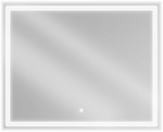 Vonios veidrodis Mexen Taco su LED ap&scaron;vietimu ir &scaron;ildymo kilimėliu, 100 x 80 cm