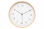Sieninis laikrodis BASIC Polywood, 31 cm