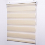 Klasikinė ritininė užuolaida DEKORIKA D&N, smėlio sp., &Oslash; 25 mm, 120 x 160 cm, 100 % PES