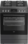 Dujinė viryklė su elektrine orkaite Beko FBM62330GADSN
