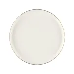 Porcelianinė pietų lėk&scaron;tė AURORA URBAN GOLD, baltos sp., 25 cm