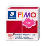Modelinas FIMO soft , 57 g., vy&scaron;nių raudonos sp.