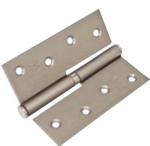 Durų lankstas 184, 120 x 82 x 2,5 mm, de&scaron;ininis, durims be užlaidos, matinio chromo sp.