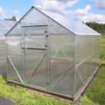 &Scaron;iltnamis CLASSIC, 6 mm polikarbonato danga, 2.5 x 8 m, 20 m2