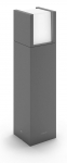 Pastatomas LED lauko &scaron;viestuvas PHILIPS ARBOUR, IP44, 4000 K, 6W, 600 lm, antracito sp., h40 x 10 cm