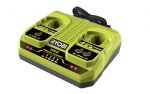 Akumuliatorių kroviklis RYOBI RC18240, 18 V, 4/2 A, 2 sąsajos