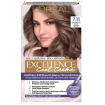 Plaukų dažai L&rsquo;Or&eacute;al Paris Excellence Cool Creme, 7.11 itin pelenų blondinė