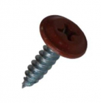 Savisriegiai į metalą RAL 3009, cinkuoti, 4,2 x 19 mm, 50 vnt.