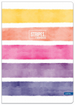 Sąsiuvinis langeliais langeliais STRIPES A5 48 lapų