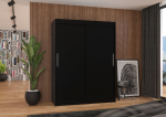 Spinta ADRK Denver, juoda sp., 58 cm x 150 cm x 200 cm
