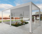 Roletas pavėsinei Pergola Premium White, 4 m