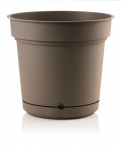 Lauko plastikinis vazonas TERA HYDRAL 33, rudos sp., 33 x 30 cm