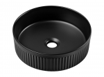 Praustuvas COMAD BEYOND 2 BLACK ( E-6565 ), 36x36 cm