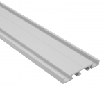 Lubinis karnizas, aliumininis, baltos sp., 2 bėgelių, 200 cm