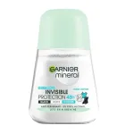 Rutulinis antiperspirantas moterims Garnier Mineral Invisible Protection Clean Cotton, 50 ml