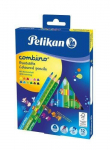 Spalvoti pie&scaron;tukai trimampiai, 12 spalvų COMBINO