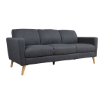 Sofa KAILI, tamsiai pilka