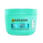 Drėkinamasis veido kremas-sorbetas nuo netobulumų Garnier Salicylic Fresh & Matte, 85 ml