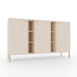 Komoda Tili 3D 6P, smėlio