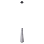Pakabinamas &scaron;viestuvas SOLLUX ELECTRA concrete, 1xGU10, max 10 W LED, pilka