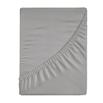 Satininė paklodė su guma ELDORADO, 160 x 200 + 30 cm, 3-jų spalvų, 100% medvilnės