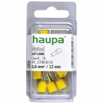 Antgalis laidų sujungimui HAUPA, 6/12 geltonos sp.