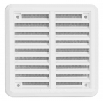 Plastikinės ventiliacijos grotelės VM100100K, 100 x 100 mm, klijuojama