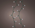 Elektrinė girlianda BUDGET BASIC LIGHTS, 300 LED, IP44, 8 režimai, &scaron;altai balta, 14.95 + 3 m