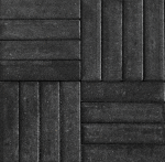 Grindinio trinkelė Urban 6 Modern, juodos sp., 240 x 60 x 60 mm(69,4 vnt/m2)