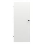 Vidaus durų varčia Trim Soft P, baltos sp., 644 x 2030 x 40 mm, kairė