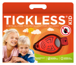 Ultragarsinis pakabukas TICKLESS Kid nuo erkių ir blusų, oranžinis