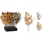 Dirbtinė &scaron;akelė BERRY METALLIC, rudos spalvos, 2 rū&scaron;ys, 50 cm, 1 vnt