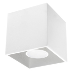 Lubinis &scaron;viestuvas SOLLUX QUAD 1 baltas, 40 W