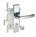 Įleidžiama spyna su staktos plok&scaron;tele ZV-45, 406Z-35802/2, 55 mm, balta