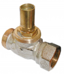 Kampinis termostatinis ventilis, RTD-N, DN15