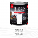 Impregnuojantys dažai medienai NJORD, &scaron;iaurinio sniego sp., 0,75 l