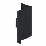 Sieninis LED lauko &scaron;viestuvas EGLO MONTARELLO IP44 2x4W 2x600lm CCT juodas 9,2x11,5x28,8cm