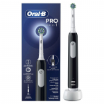 Elektrinis dantų &scaron;epetėlis Oral-B D305.513.3 Pro Series 1 Black Cross Action, juodos sp.