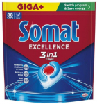 Indaplovių kapsulės SOMAT 3 in 1, 88 vnt.