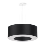 Sietynas SOLLUX SATURNO 50 juodas