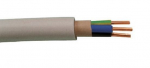 Instaliacinis kabelis, Lietkabelis NYM-J (KH05VV-U), 3 x 2,5 mm&sup2;, 25 m